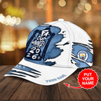 Personalized Manchester City Winners 25/26 Classic Cap – TANTN22931