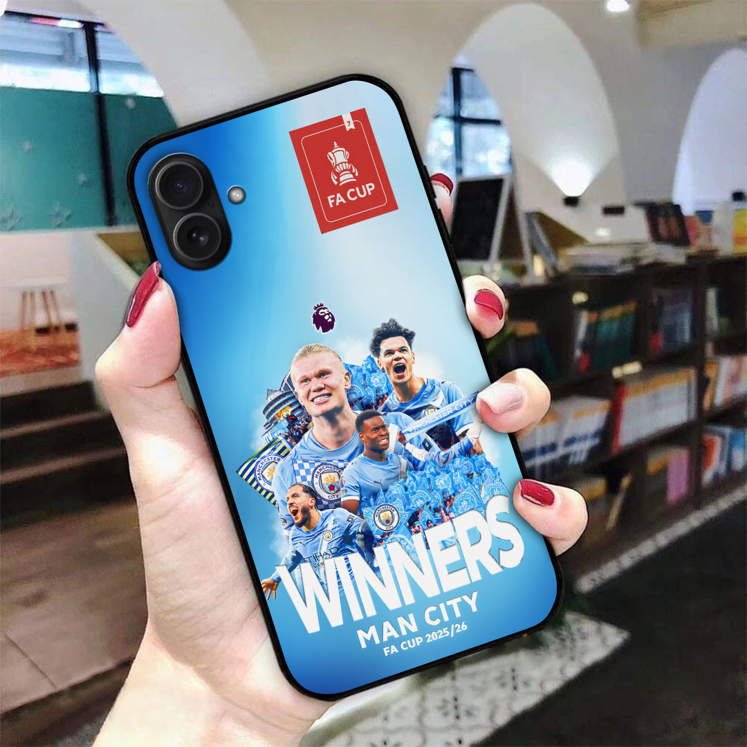 Manchester City Winners 25/26 Phone Case – TANTN22928