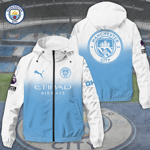 Manchester City 3D Windbreaker Jacket – TANTN 8280