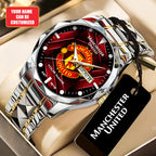 Personalized Manchester United Alloy Luxury Quartz Watch – TANTN20258