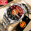 Personalized Manchester United Alloy Luxury Quartz Watch – TANTN22733