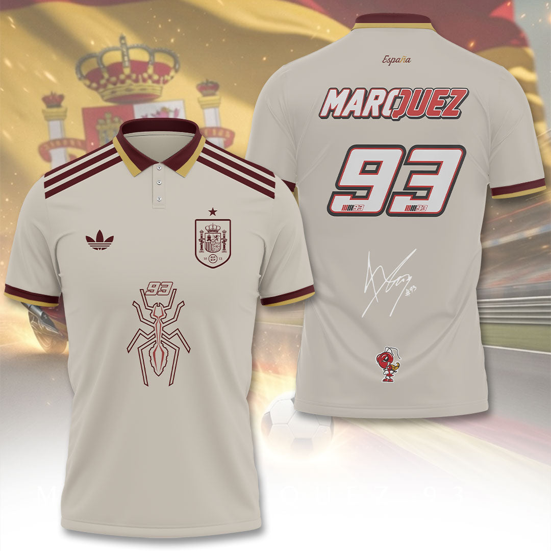 Marc Márquez x Spain National Football 3D Apparel – TANTN24251