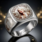 Marilyn Monroe 100th Anniversary 3D Engraved Ring – HOATT19839