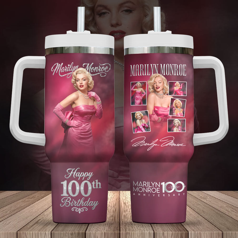 Marilyn Monroe 100th Anniversary 40oz Tumbler – HOATT19886