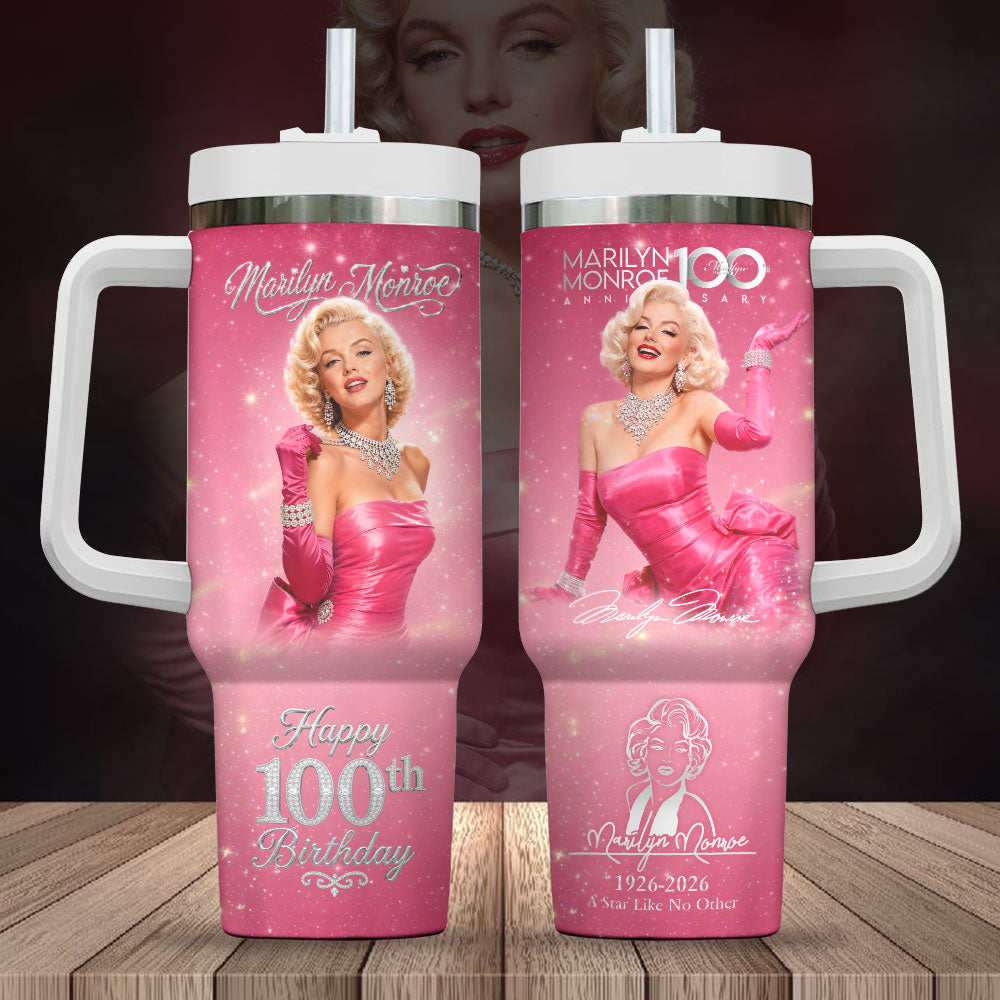 Marilyn Monroe 100th Anniversary 40oz Tumbler – HOATT19906