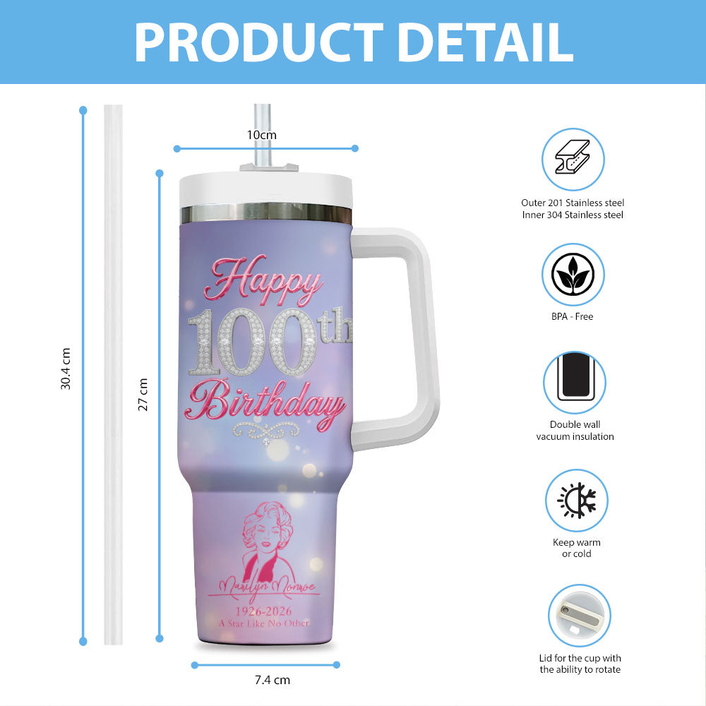 Marilyn Monroe 100th Anniversary 40oz Tumbler – HOATT19907