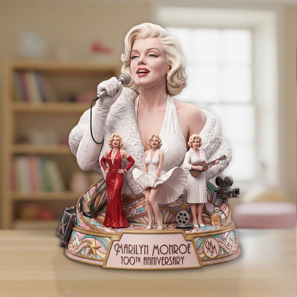 Marilyn Monroe 100th Anniversary Custom Shape Acrylic Plaque – TMTHU7656
