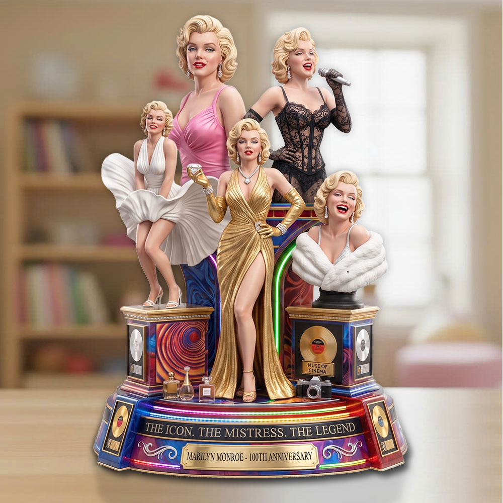 Marilyn Monroe 100th Anniversary Custom Shape Acrylic Plaque – TMTHU7874