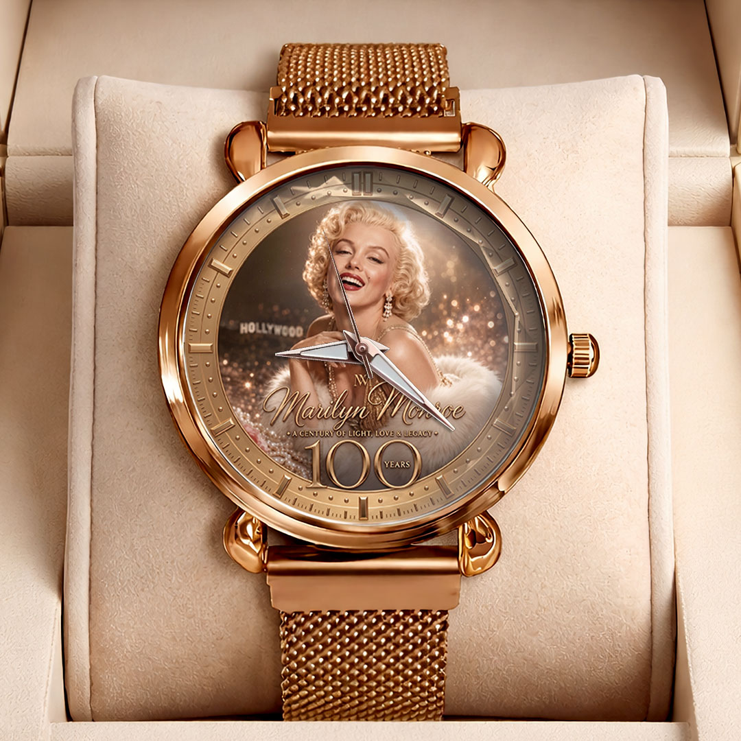 Marilyn Monroe 100th Anniversary Mesh Strap Quartz Watch – TMTHU7773