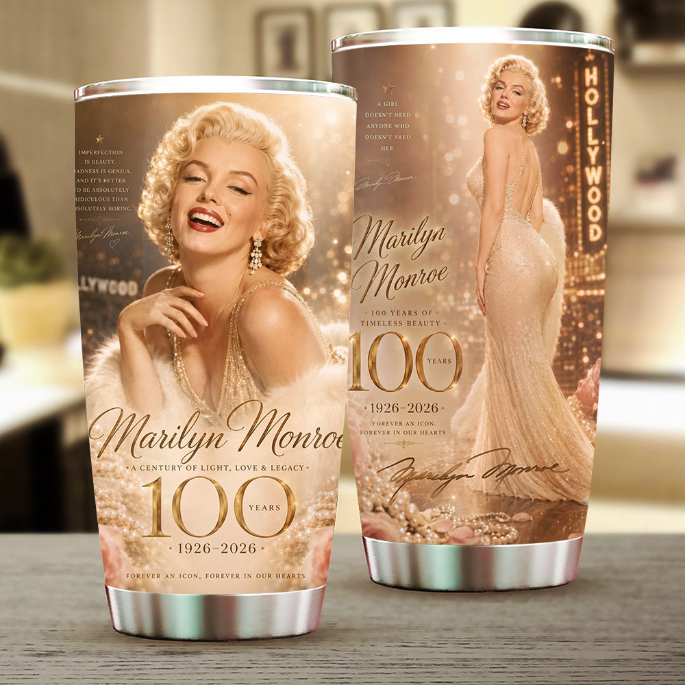 Marilyn Monroe 100th Anniversary Tumbler Cup – TMTHU7936