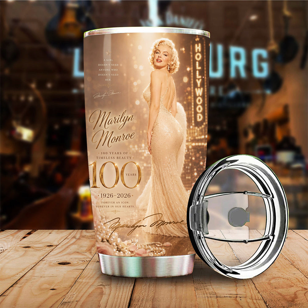 Marilyn Monroe 100th Anniversary Tumbler Cup – TMTHU7936