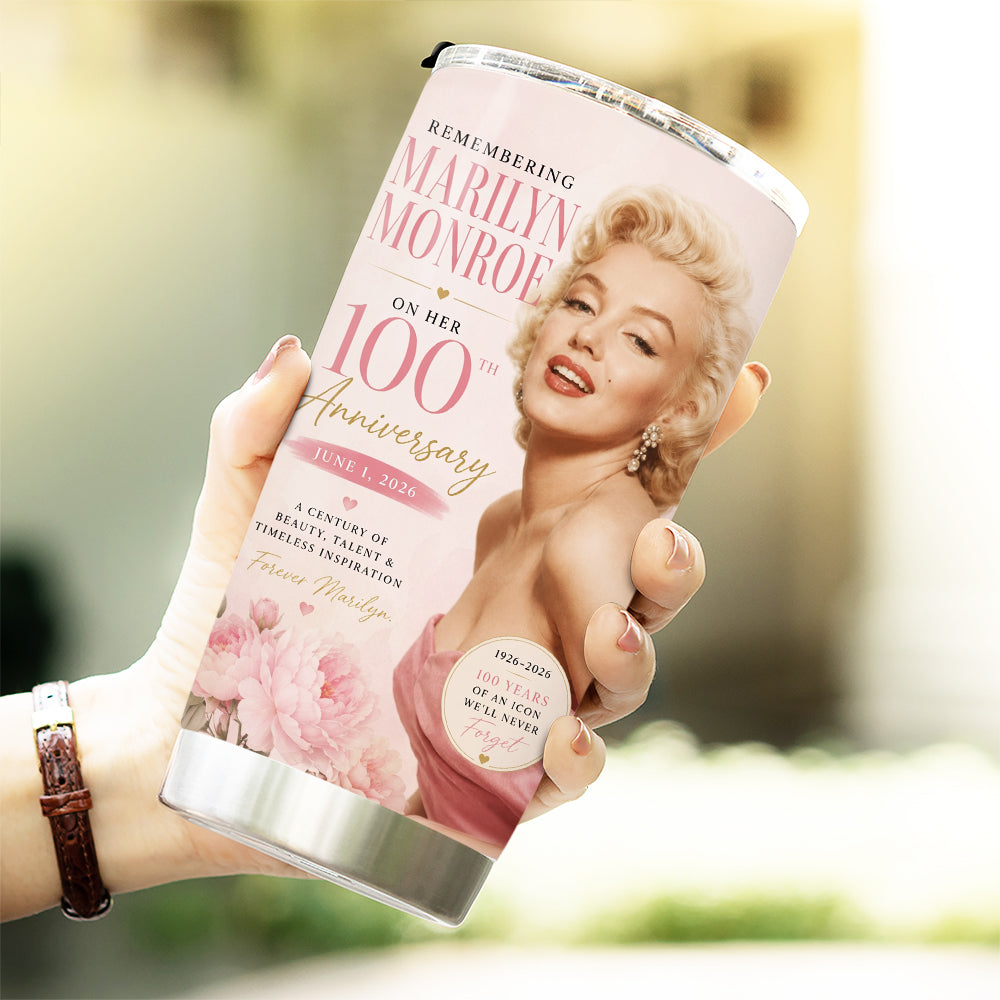 Marilyn Monroe 100th Anniversary Tumbler Cup – TMTHU7937