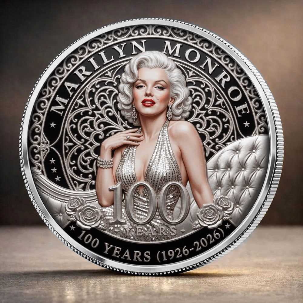 Marilyn Monroe 100 Years Anniversary Commemorative Coin – TANTN24776