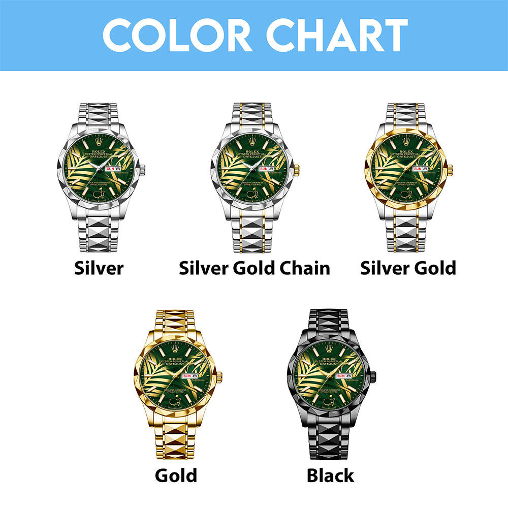 Masters Tournament x Rolex Alloy Luxury Quartz Watch – TMTHU5029