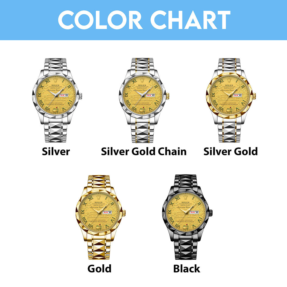 Masters Tournament x Rolex Alloy Luxury Quartz Watch – TMTHU5288