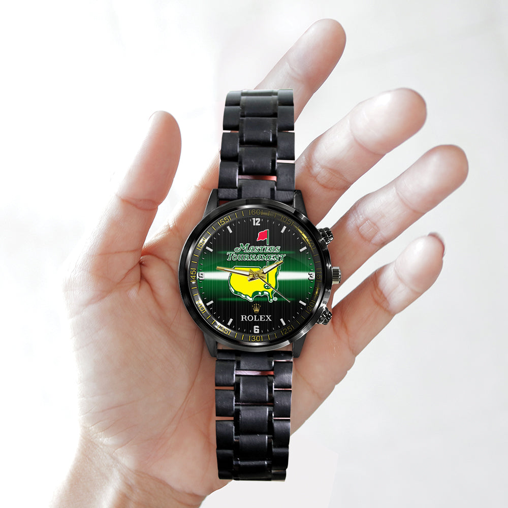 Masters Tournament x Rolex Black Stainless Steel Watch – MAITM 7631