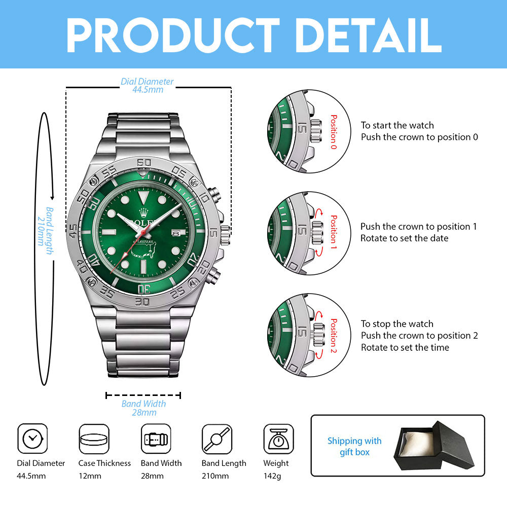 Masters Tournament x Rolex Gentleman Stainless Steel Watch – MAITM15269