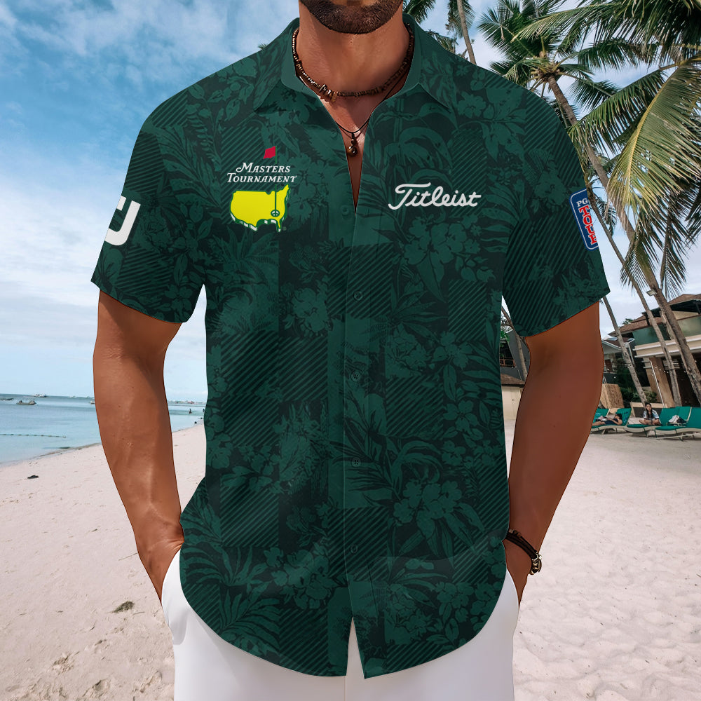 Masters Tournament x TITL Short Sleeve Button-Down Shirt – MAITM15264