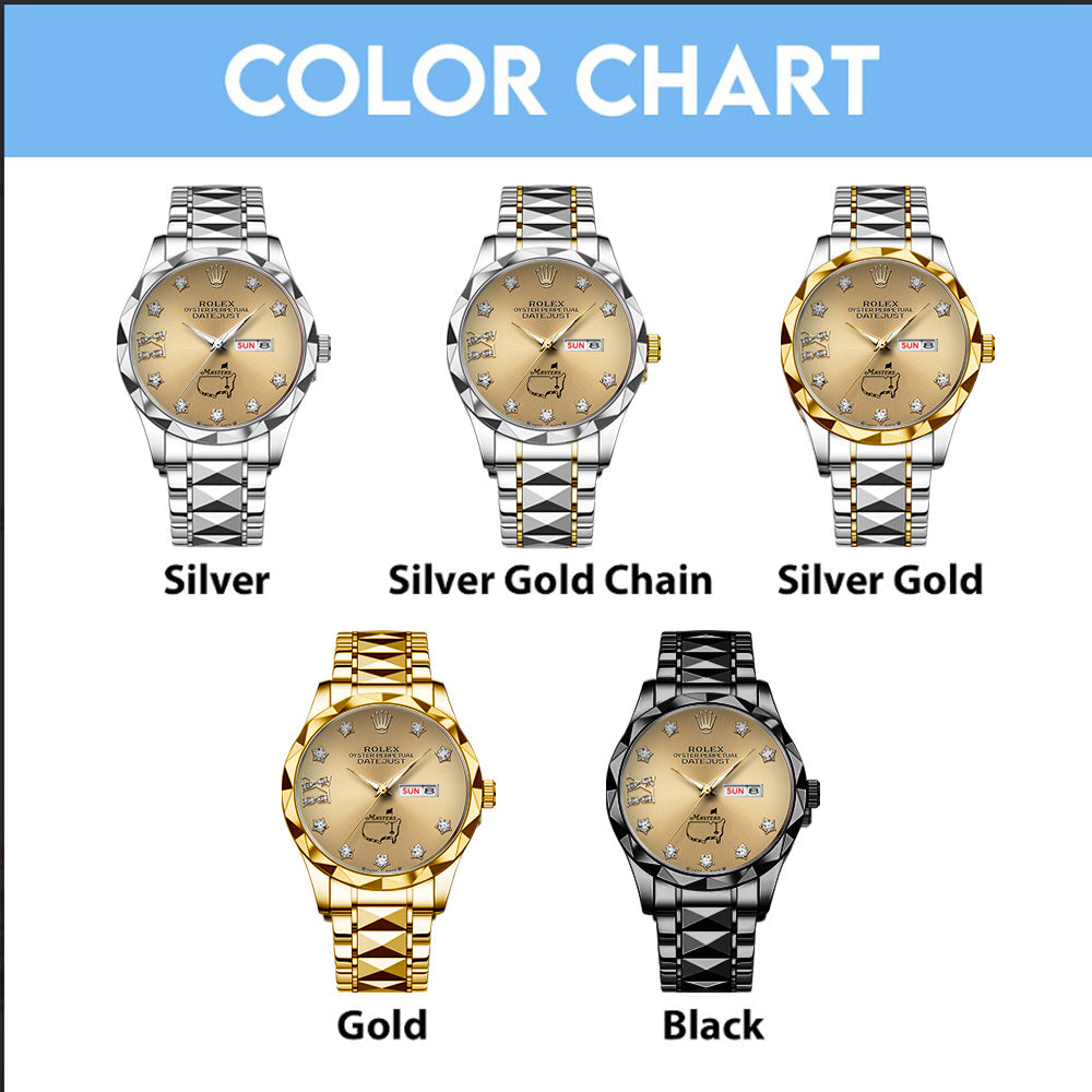 Masters Tournament x Rolex Alloy Luxury Quartz Watch – GNE6048