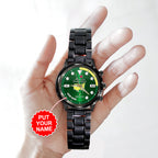 Personalized Masters Tournament x Rolex Black Stainless Steel Watch – MAITM 6312