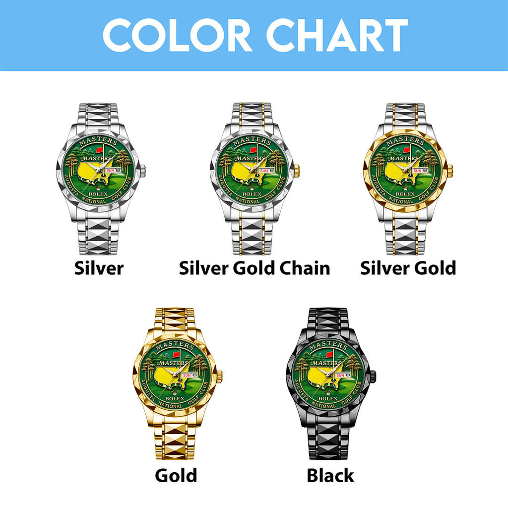 Masters Tournament x Rolex Alloy Luxury Quartz Watch – MAITM15211