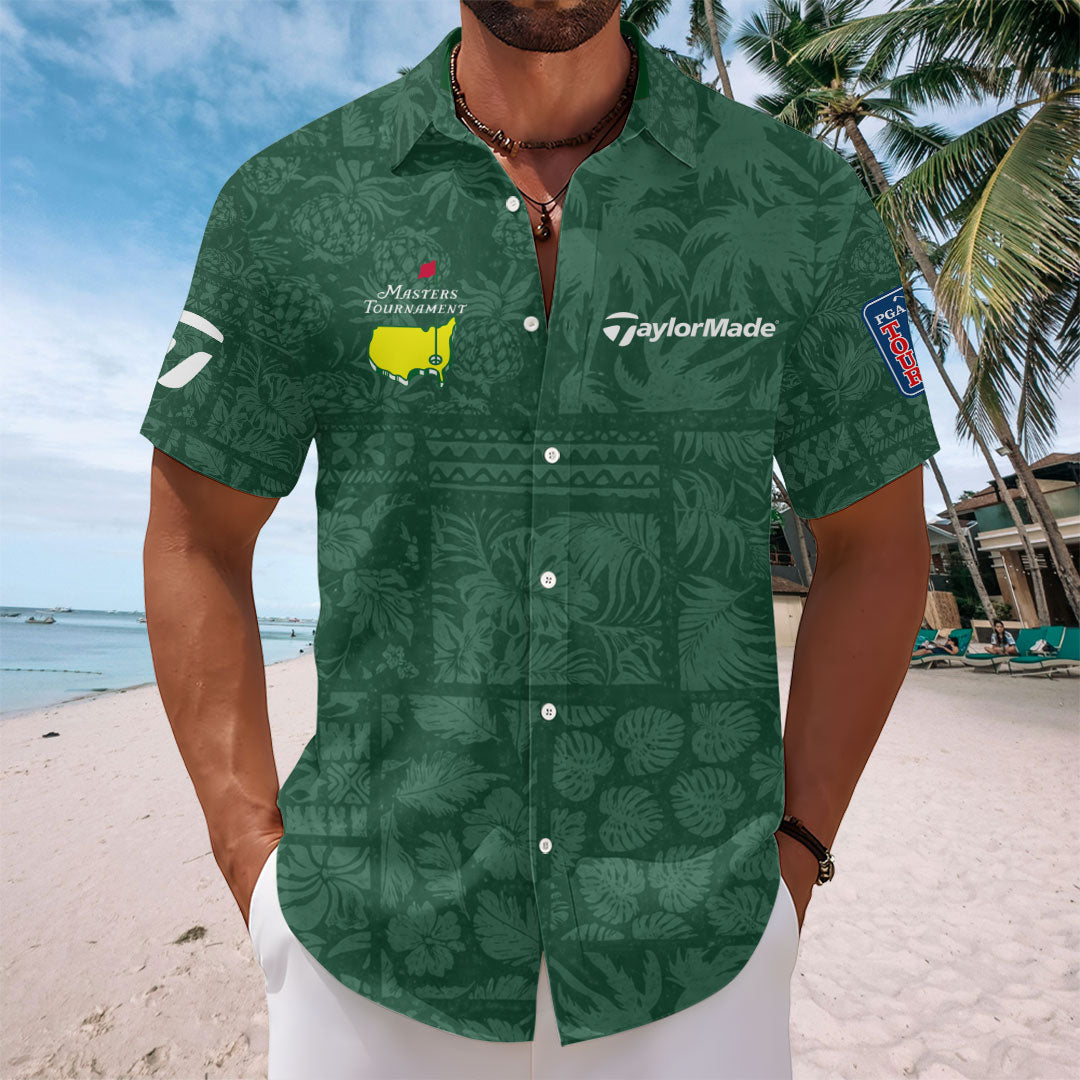 Masters Tournament x TAYL Short Sleeve Button-Down Shirt – MAITM15233
