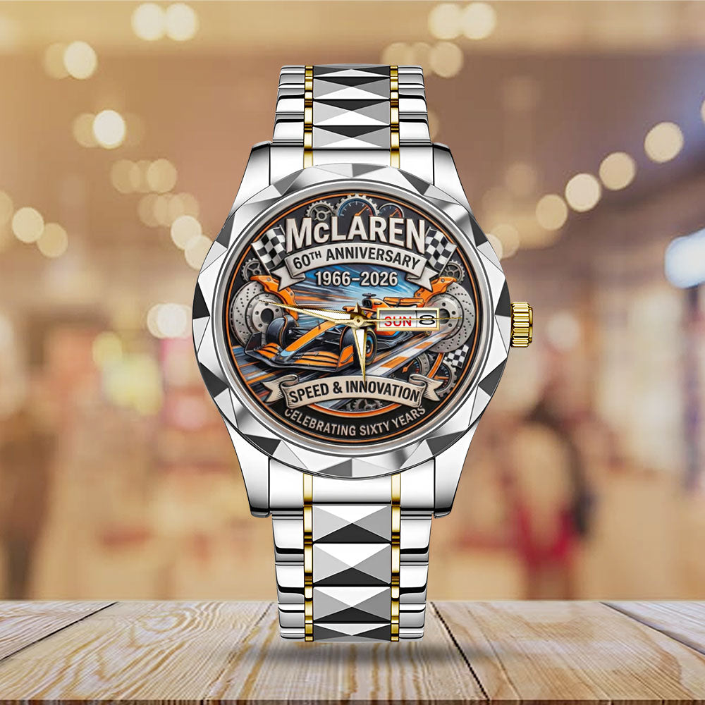 McLaren 60th Anniversary Alloy Luxury Quartz Watch – MAITM14671