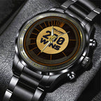 McLaren Formula 1 Team 200 WINS Black Stainless Steel Watch – TANTN17393