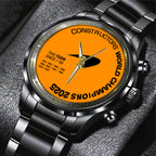 McLaren Formula 1 Team 2025 Constructors' 10 Times Black Stainless Steel Watch – TANTN17268