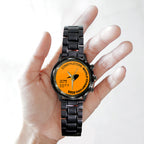 McLaren Formula 1 Team 2025 Constructors' 10 Times Black Stainless Steel Watch – TANTN17268