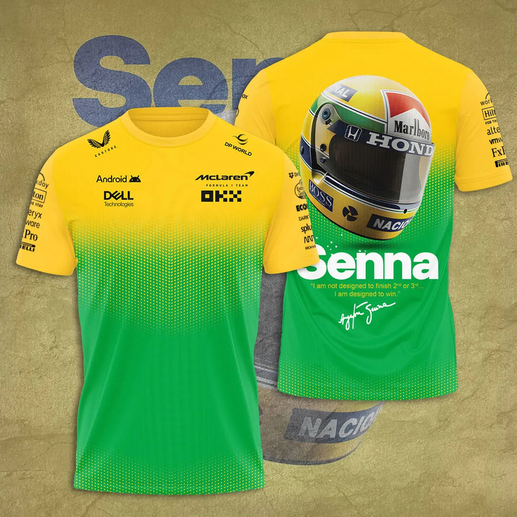 Ayrton Senna 3D Apparel – TANTN 7601
