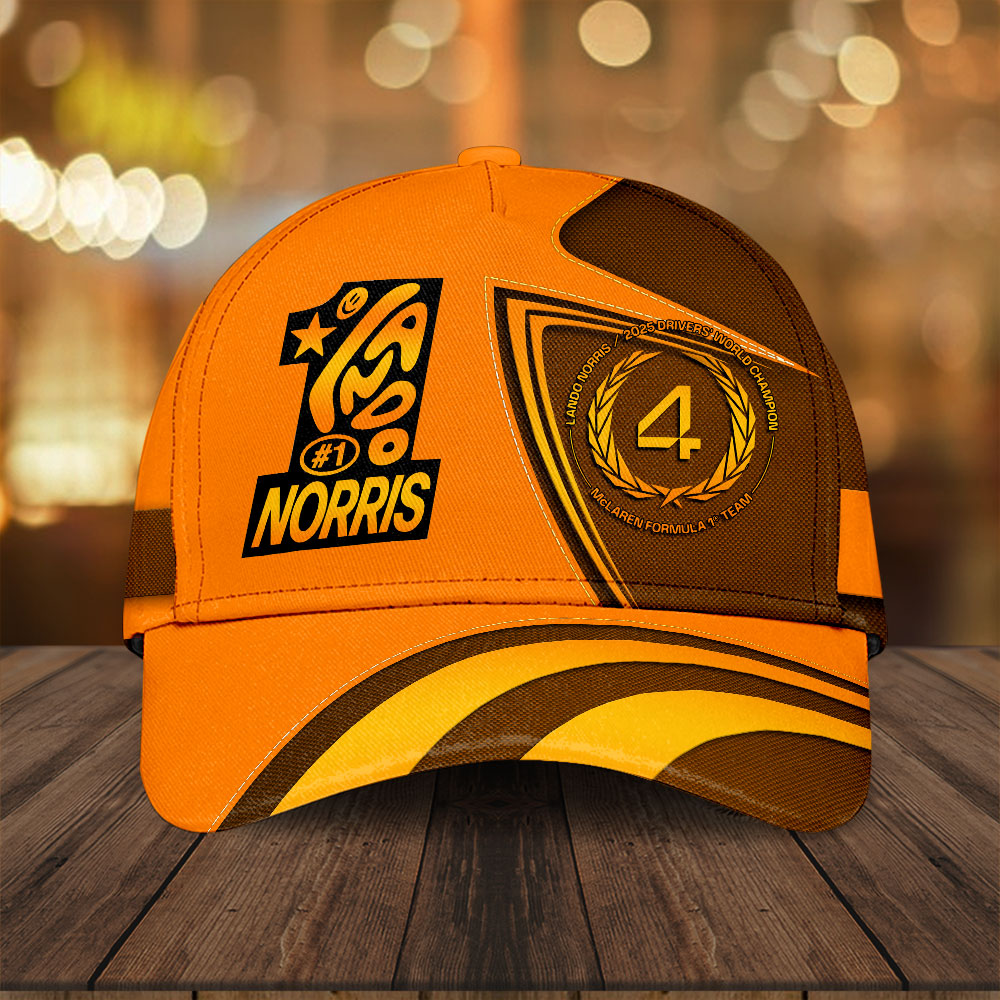 McLaren x Lando Norris 2025 World Champion Classic Cap – HOATT15017