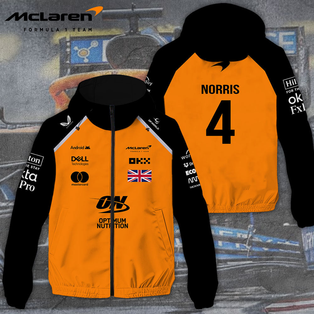 McLaren x Lando Norris 3D Windbreaker Jacket – TANTN 10941