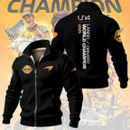 McLaren x Lando Norris World Champion 2025 Thick Knit Fleece Jacket – TMTHU2550