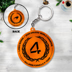 McLaren x Lando Norris World Champions 2025 Custom Shape 2-sided Keychain – TANTN19206