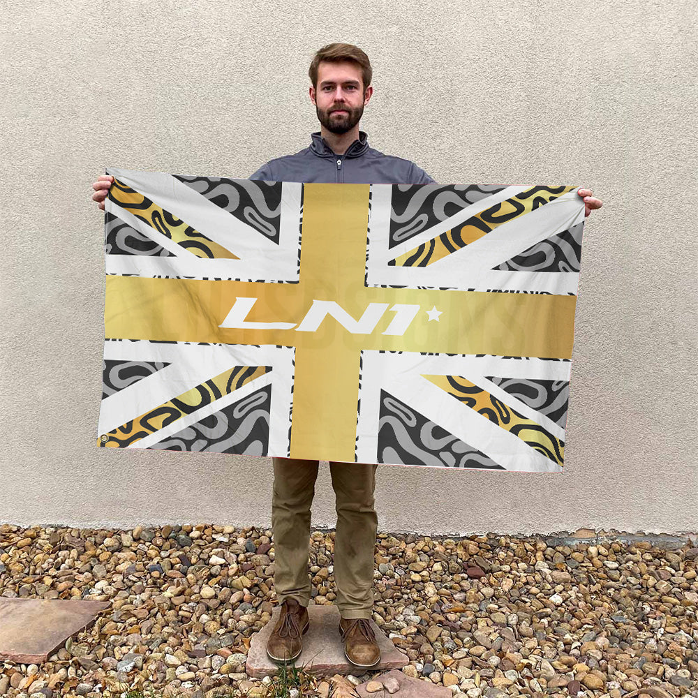 McLaren x Lando Norris World Champions 2025 3D Double-side House Flag – TANTN19251