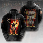 Megadeth 2025 World Tour 3D Apparel – HOATT13449