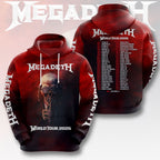 Megadeth 2026 World Tour 3D Apparel – HOATT16112