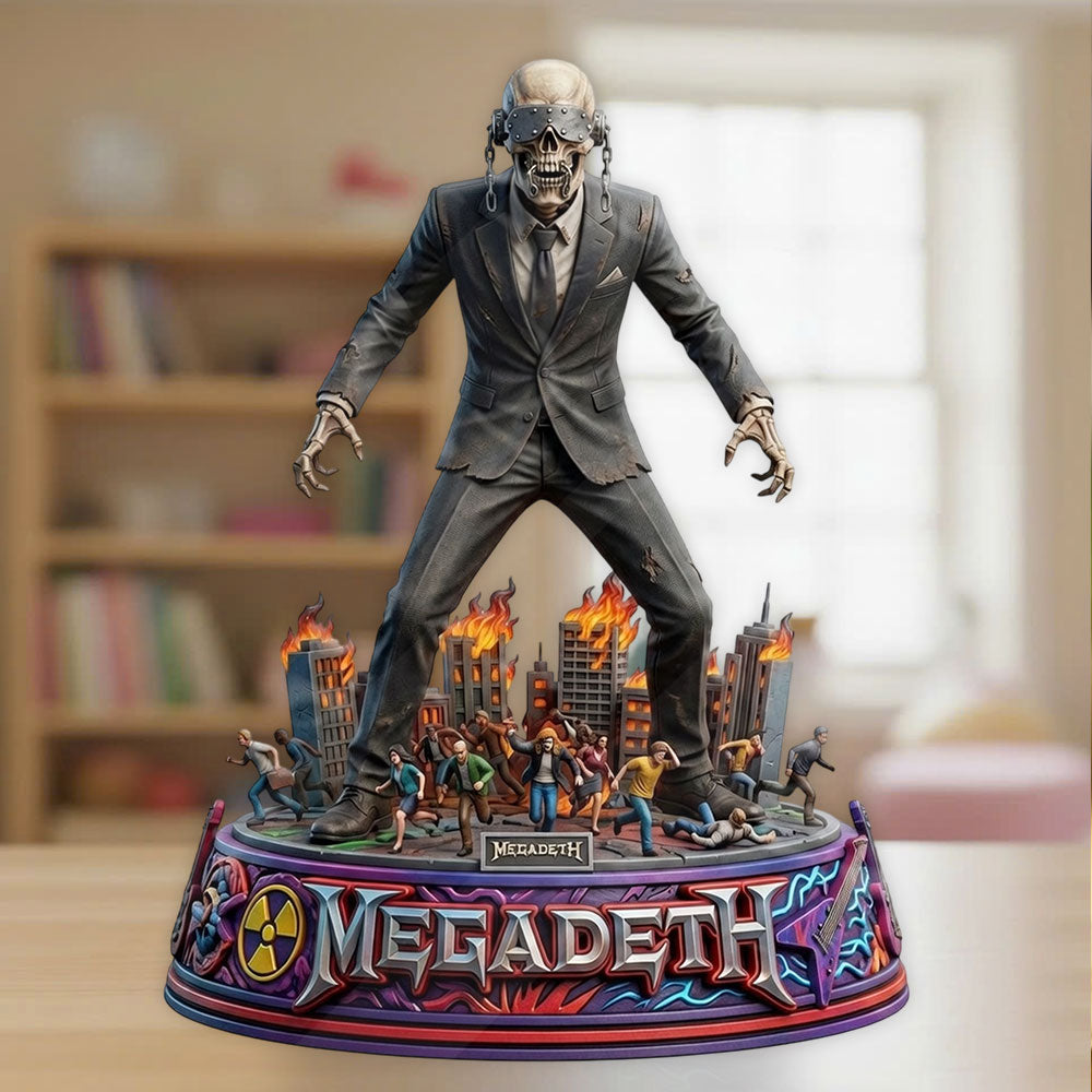 Megadeth Custom Shape Acrylic Plaque – TMTHU6186