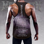 Megadeth Y-Back Muscle Tank Top – HOATT12374