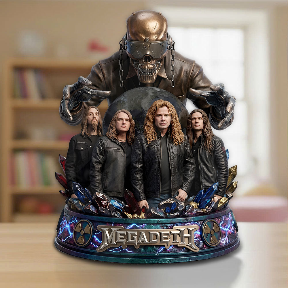 Megadeth Custom Shape Acrylic Plaque – TMTHU6305