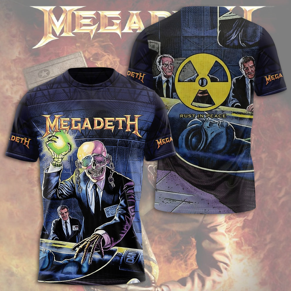 Megadeth 3D Apparel – TMTHU3740