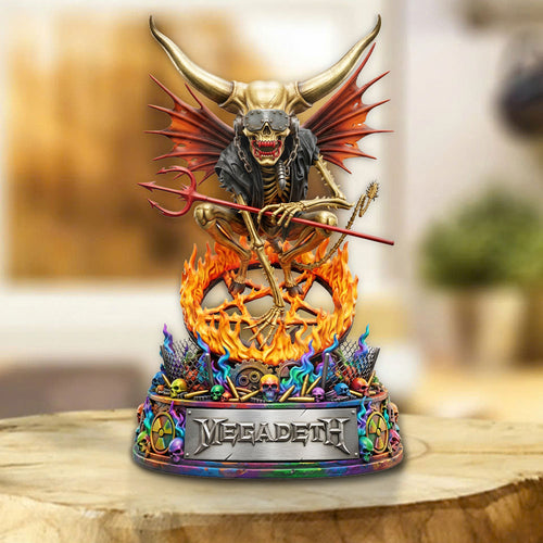 Megadeth Custom Shape Acrylic Plaque – TMTHU6185