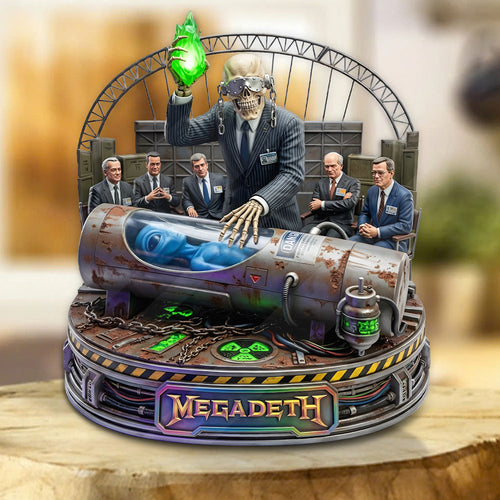 Megadeth Custom Shape Acrylic Plaque – TMTHU6189