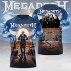 Megadeth Farewell Tour 2026 3D Apparel – TANTN22800