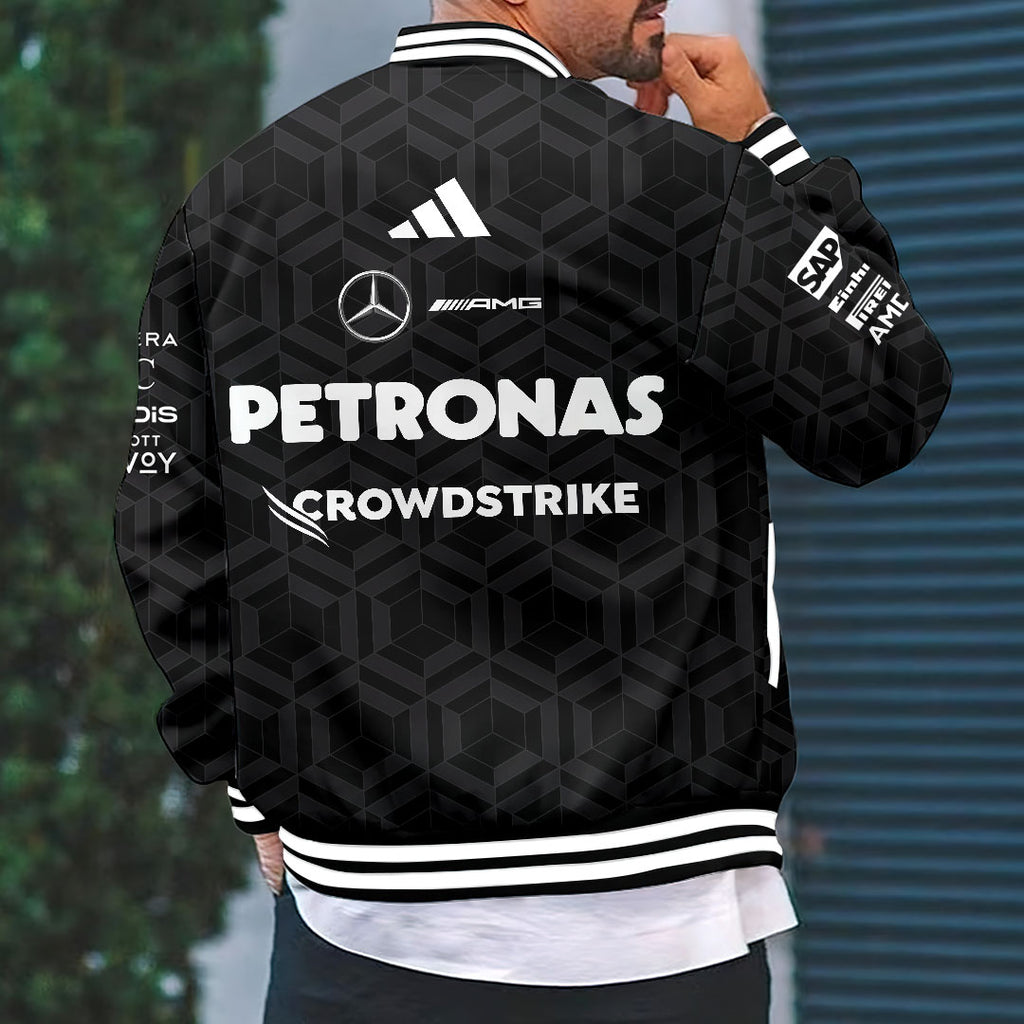 Mercedes AMG Petronas F1 Team Varsity Jacket – HOATT18884