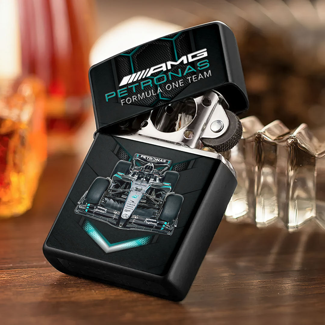 Mercedes AMG Petronas F1 Team Zippo Lighter Case (No Insert) – HOATT13347