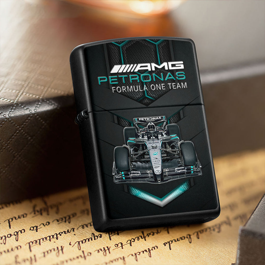 Mercedes AMG Petronas F1 Team Zippo Lighter Case (No Insert) – HOATT13347