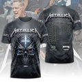Metallica 2026 World Tour 3D Apparel – MAITM14261
