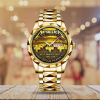 Metallica 40th Anniversary Master of Puppets Alloy Luxury Quartz Watch – MAITM15071